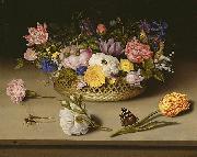 Ambrosius Bosschaert Flower Still Life oil on canvas